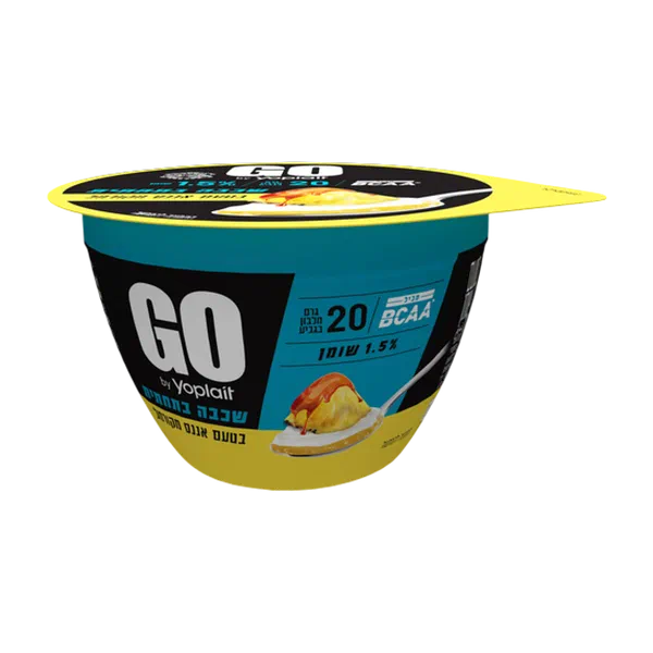 Go Protein Yogurt with Caramelized Pineapple Layer
