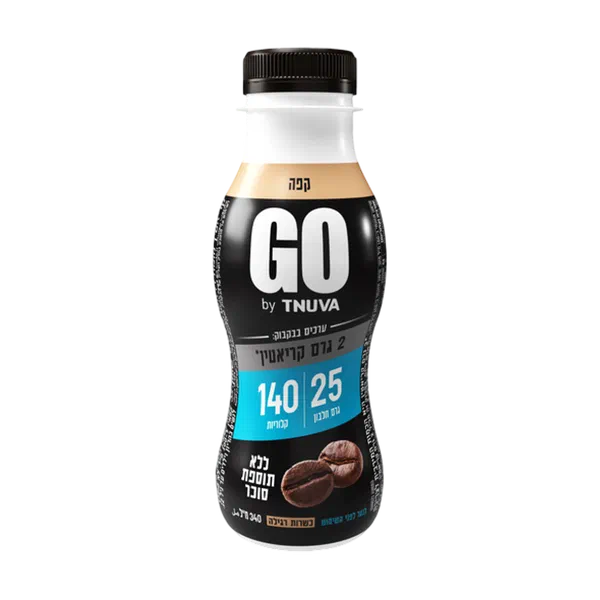GO coffee-flavored milk drink with added creatine