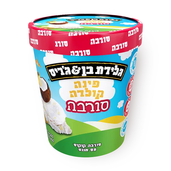 Ben&Jerry's Pina colada sorbet