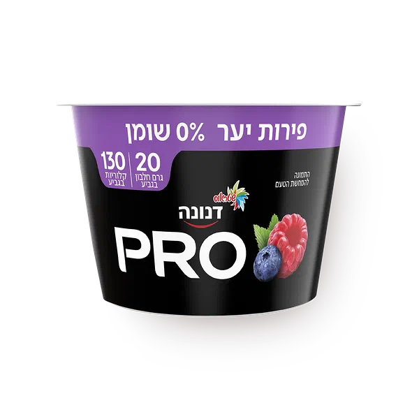 Danone Pro Berries Yogurt 0%