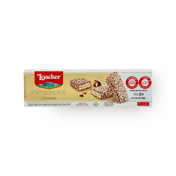 Loacker Grand Patisserie Coconut wafers