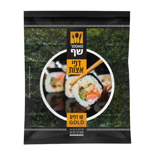דפי אצה מאסטר שף