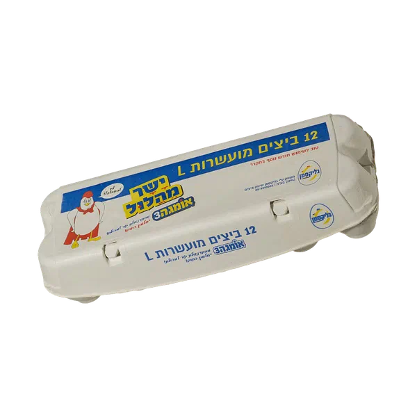 ביצים מעושרות אומגה 3 L
