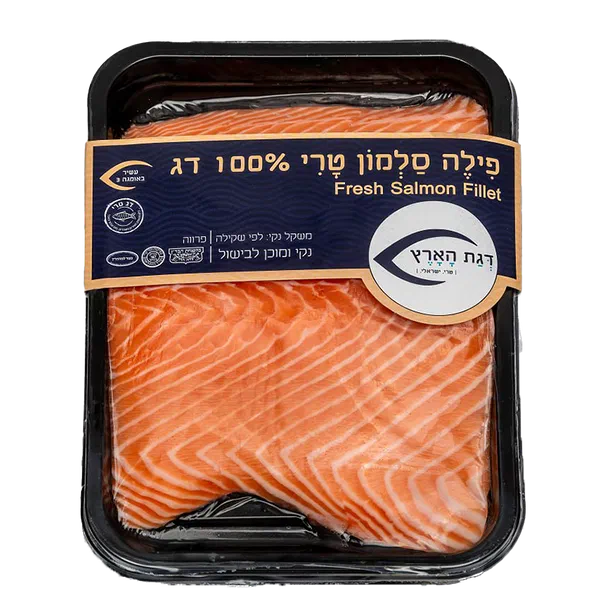 פילה סלמון נתחים טרי דגת הארץ