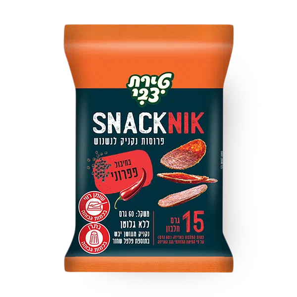 SnackNik pepperoni-flavored sausage snack
