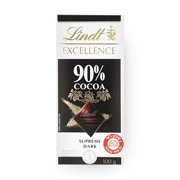 Lindt excellence Dark Chocolate 90%