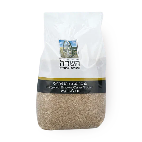 סוכר קנים חום אורגני