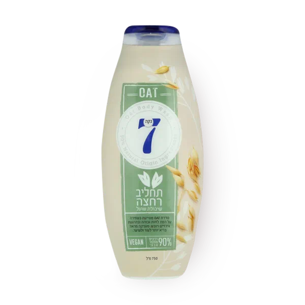 נקה 7 תחליב רחצה OAT שיבולת שועל