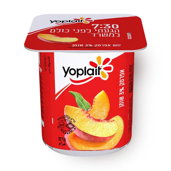 Yoplat Peach yogurt 3%