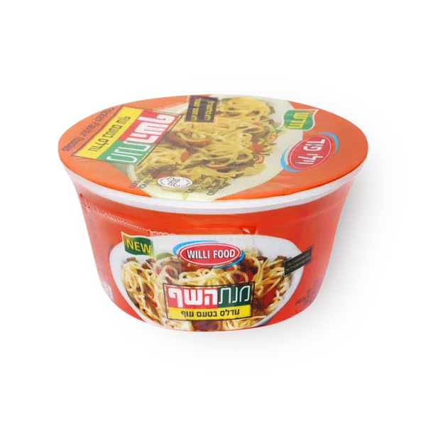 Manat Hashef- Chicken flavored soup with noodles