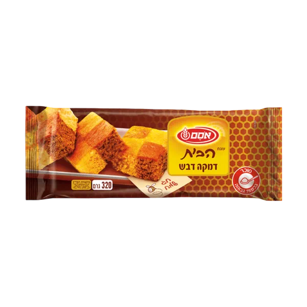 עוגת הבית דמקה דבש אסם