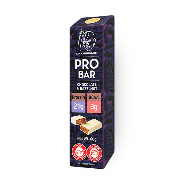 Max Brenner Protein Enriched Bar, Chocolate and nuts  Flavor