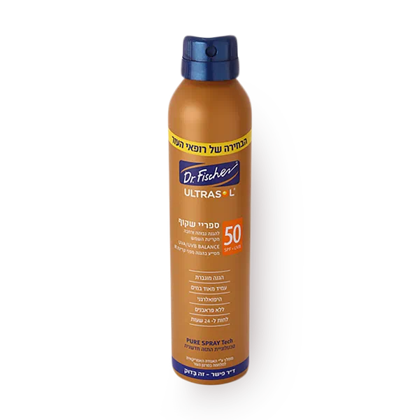 Ultrasol transparent spray for adults SPF 50