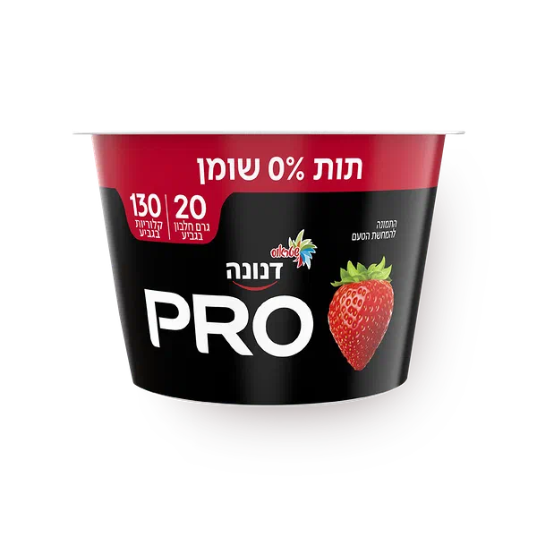 יוגורט דנונה פרו תות 0%