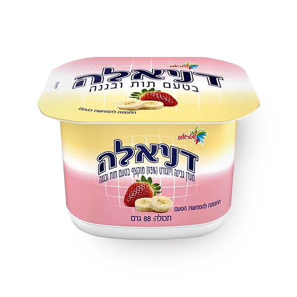 Daniela Whipped strawberry&banana quark