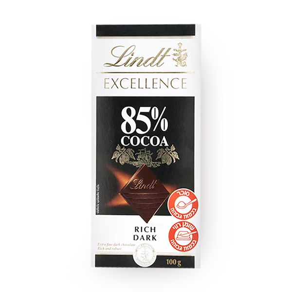 Lindt excellence Dark Chocolate 85%