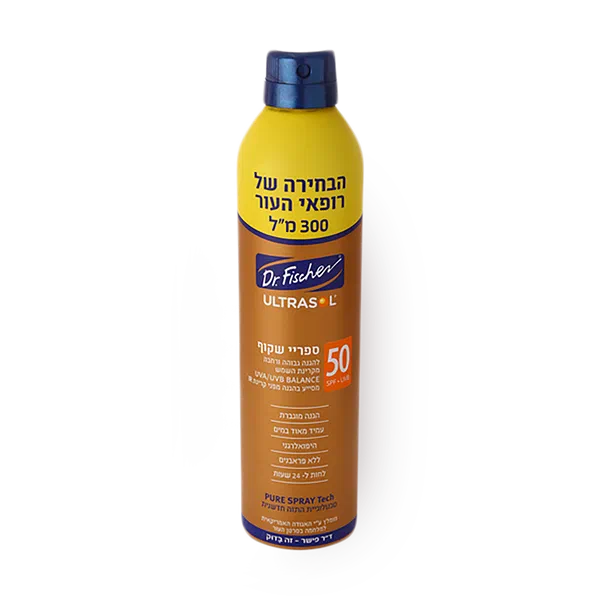 Ultrasol transparent continuous spray enlarged 50 SPF