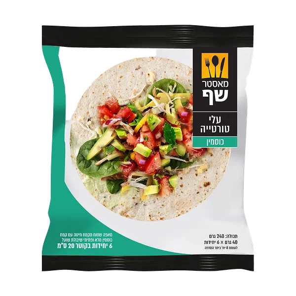 טורטיה כוסמין מאסטר שף