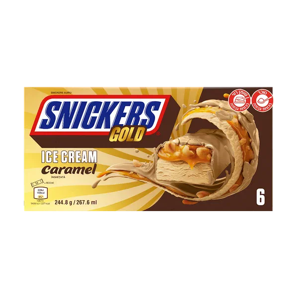 Snickers Gold Ice Cream