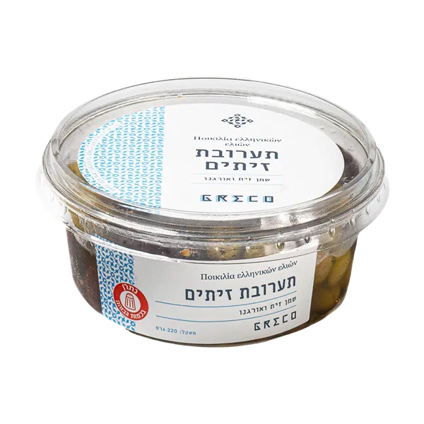 תערובת זיתים גרקו
