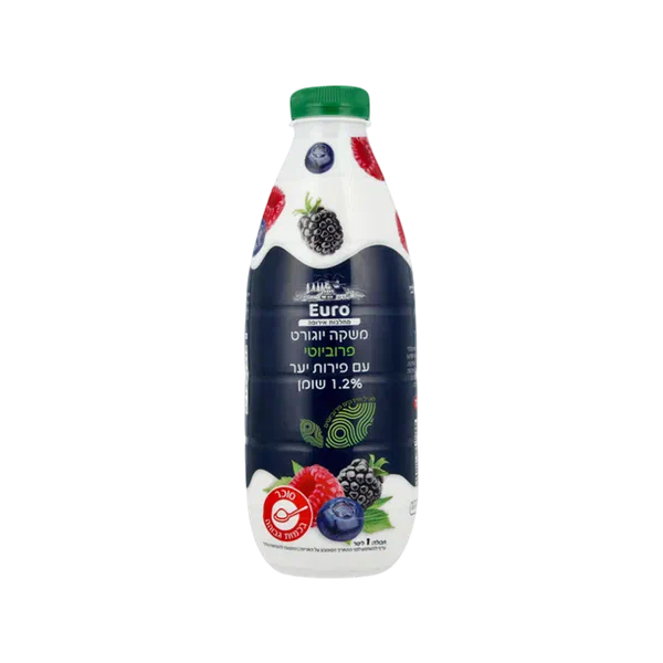 Yogurt drink berry probiotics 1.2%