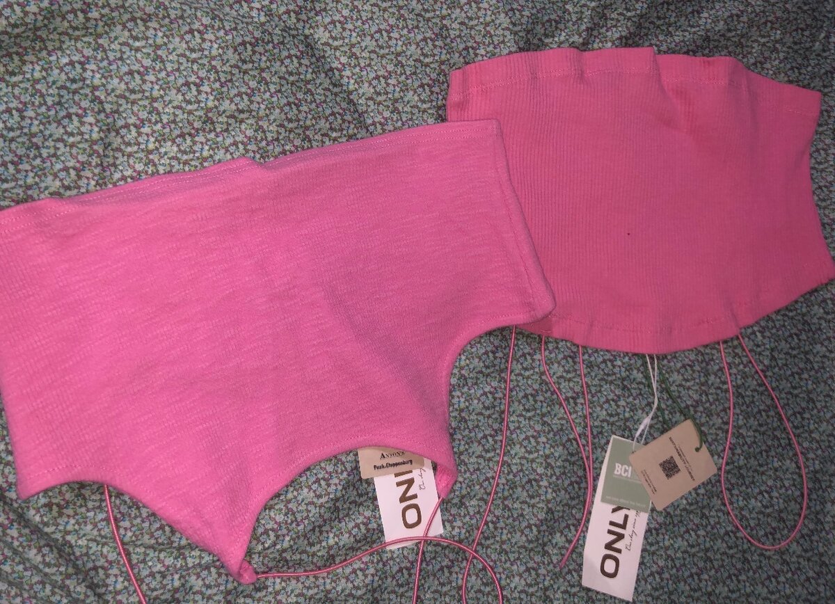 Cache-cou tricoté rose