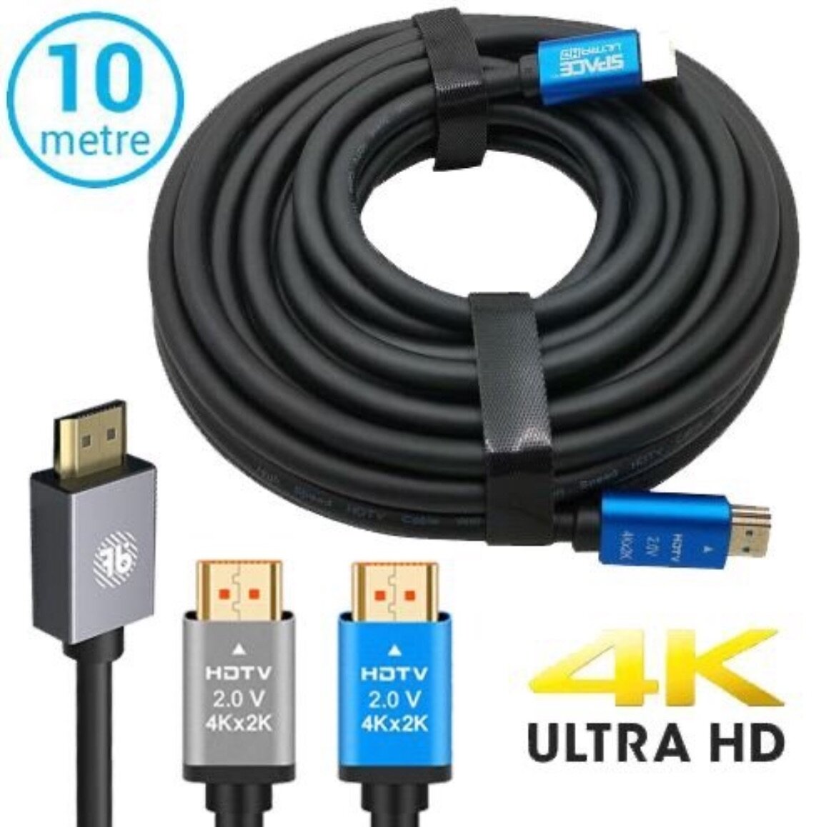 Cable HDMI 2.0 4K 10M