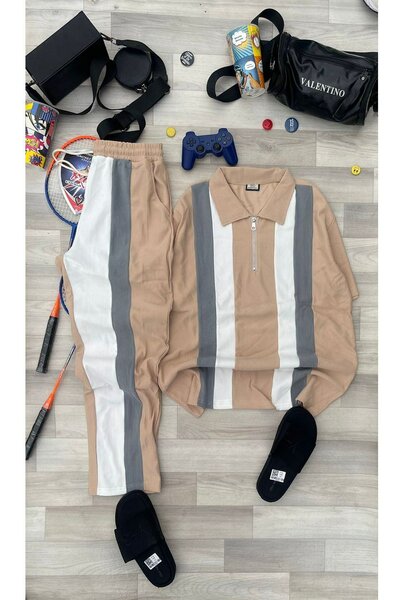 Ensemble décontracté homme zippé