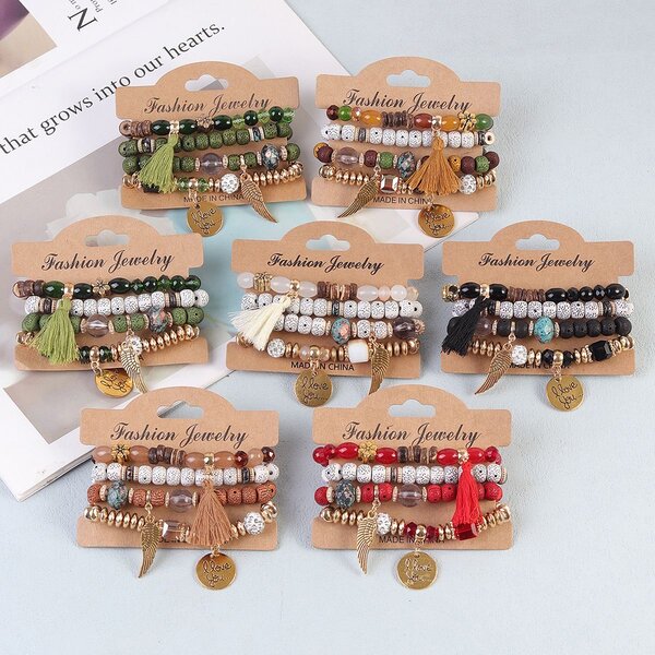 Bracelets bohèmes 4 pièces