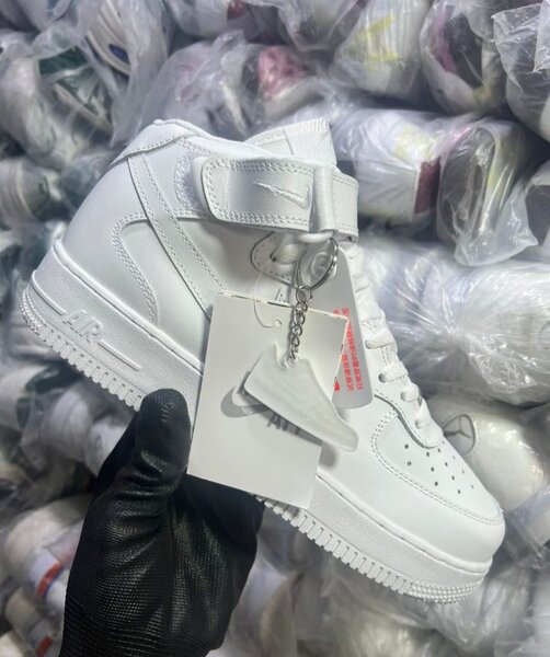 Baskets montantes blanches