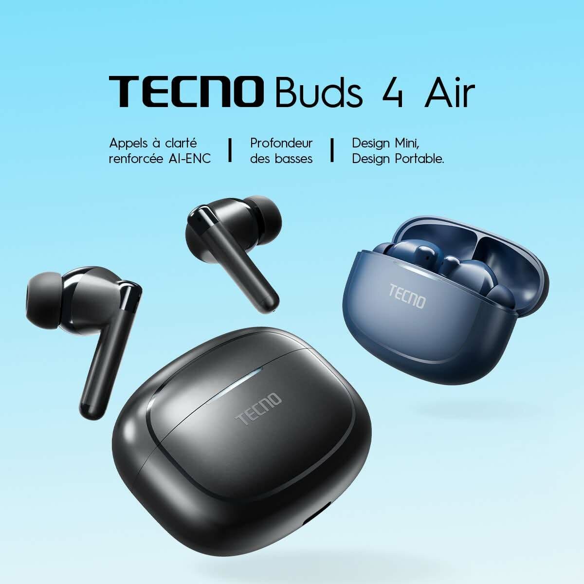 Écouteurs Tecno Buds 4 Air
