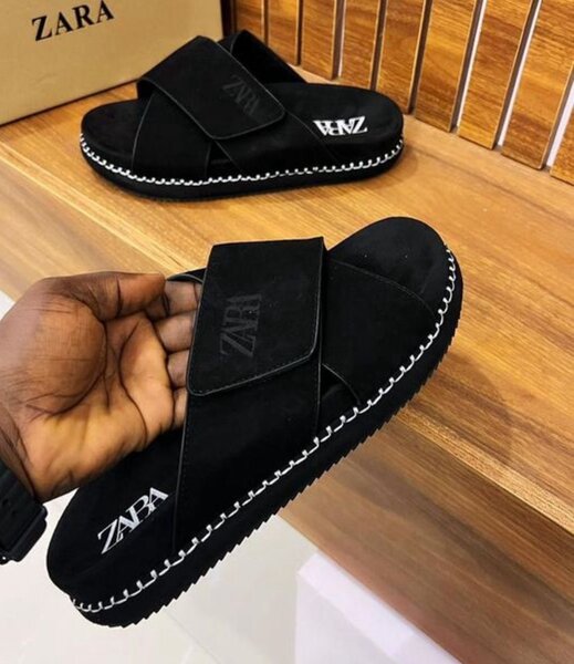 Sandales noires Zara