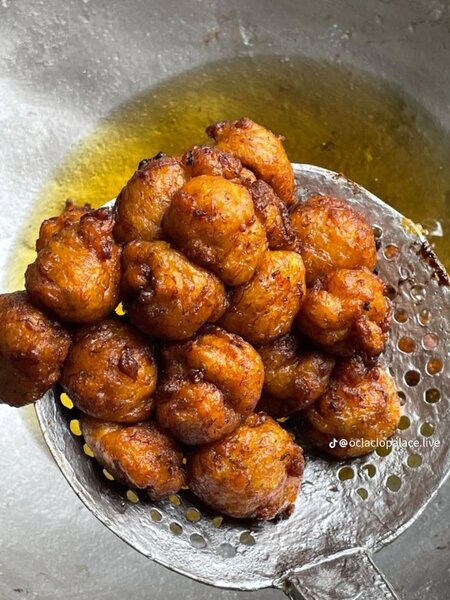 Beignets salés croustillants