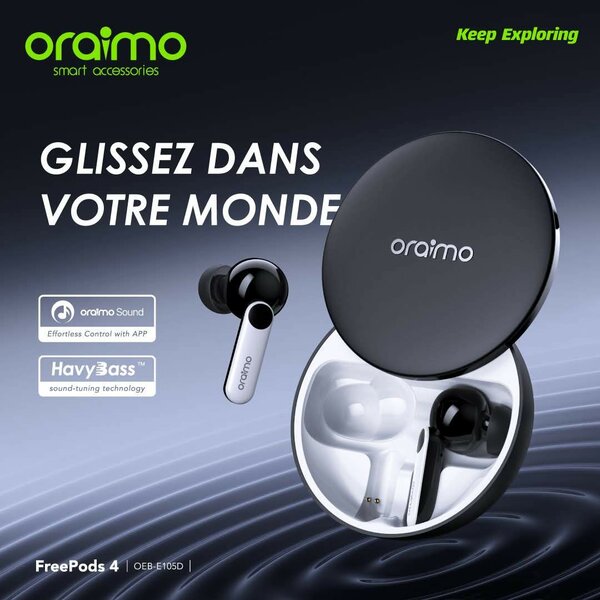 Écouteurs Oraimo FreePods 4
