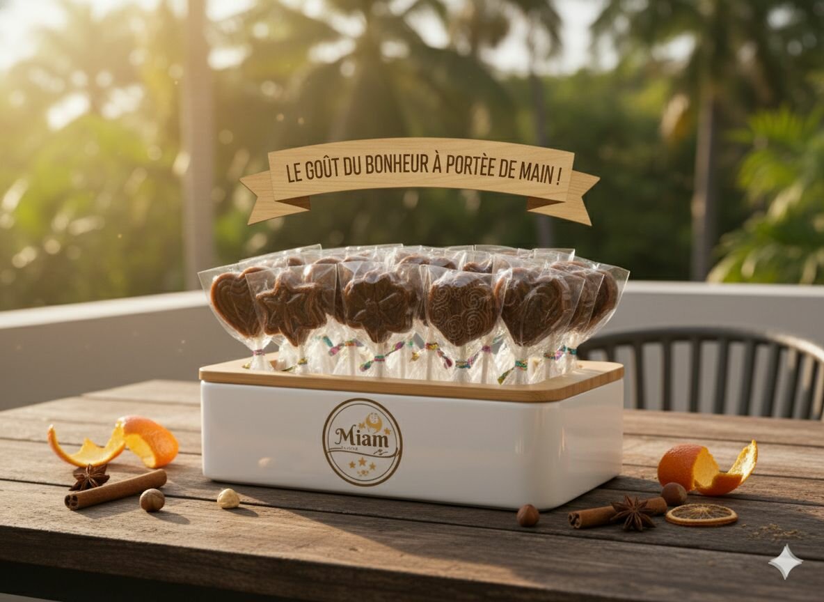 Packs de 45 toffees sucettes