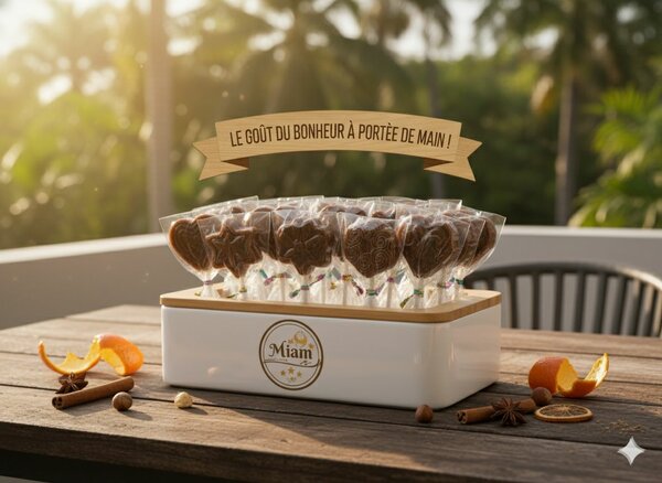 Packs de 45 toffees sucettes