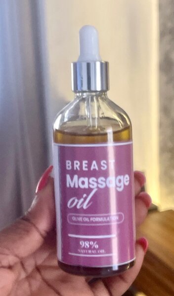 Breasts massage and firming oil