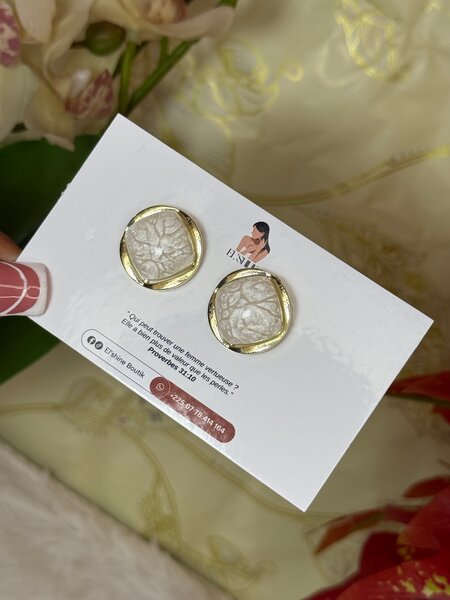 Boucles d'oreilles élégantes
