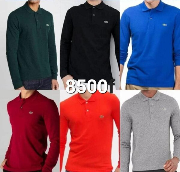 Polo manches longues