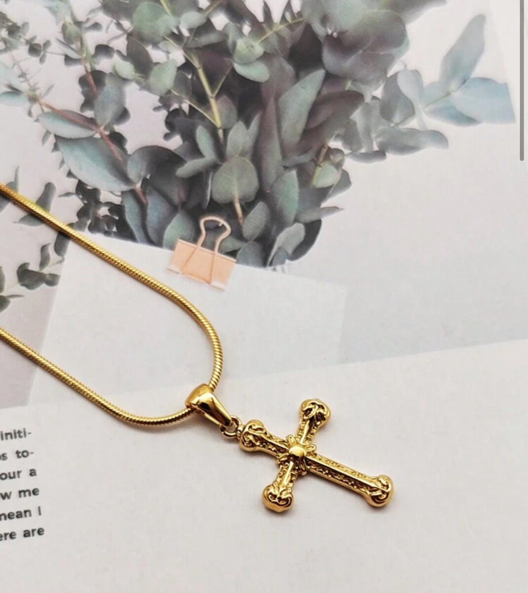 Collier Pendentif Croix Ankh