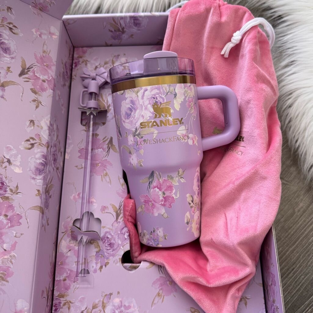 Stanley Tasse Thermos Fleurs