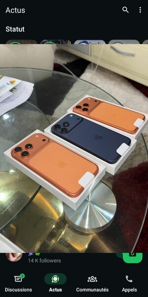 iPhone 17 Pro Max - Nouveau