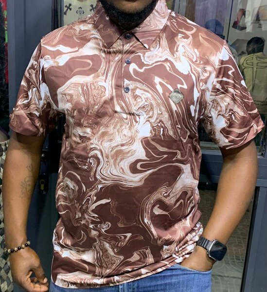 Chemise Homme Imprimée Art