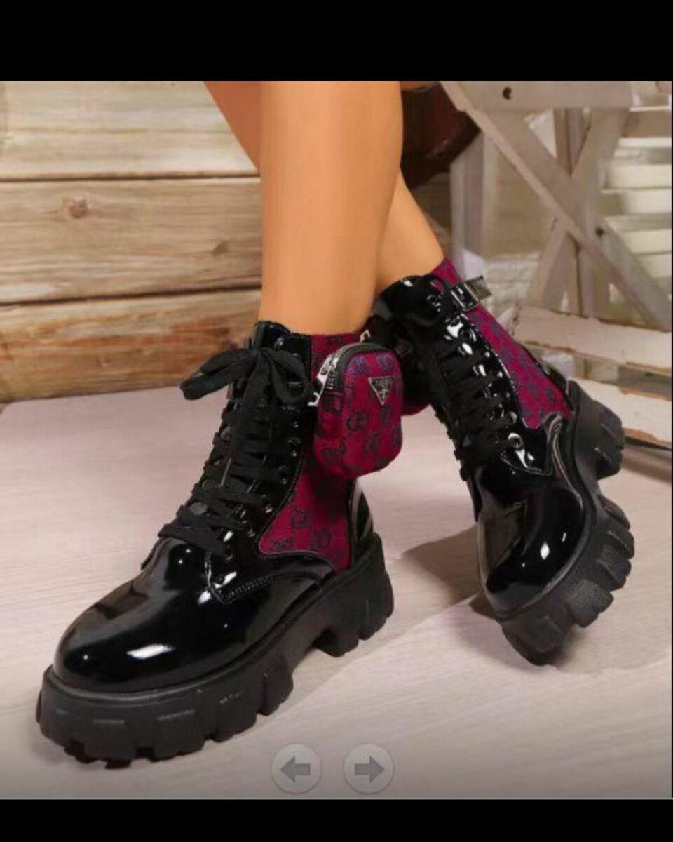 Bottines plates-formes chic