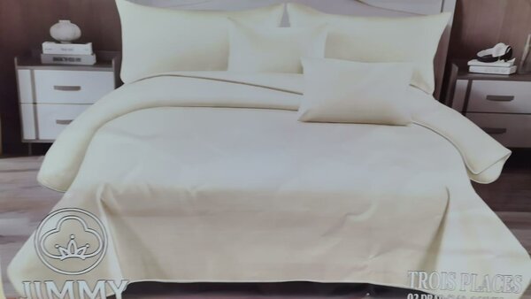 Ensemble de literie luxe 3 pièces