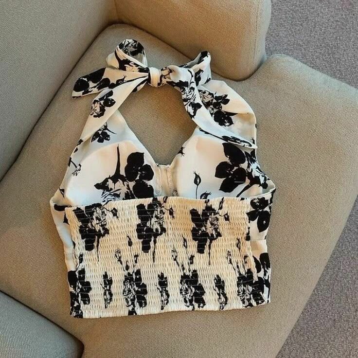 Top été fleuri féminin