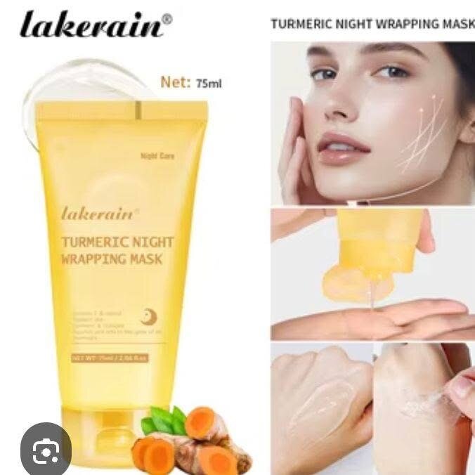 Masque visage au curcuma