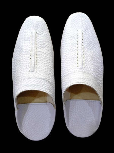 Babouche en cuir