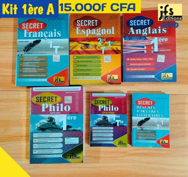 Kit d'études 1ère A JFS