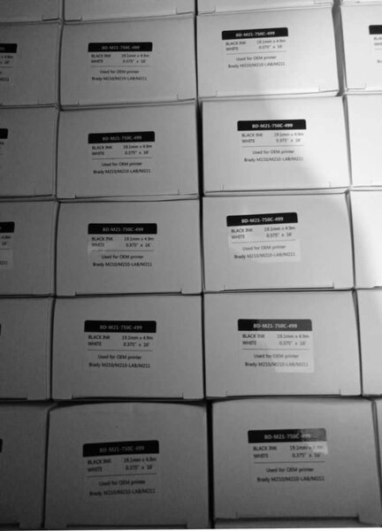 Cartouche d'encre noire Brady